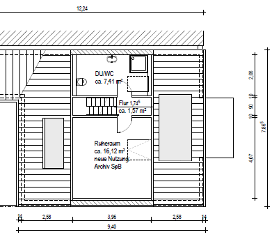 Vermietet – Heidelberg-Kirchheim, Büro-/Praxisfläche (68 m²)