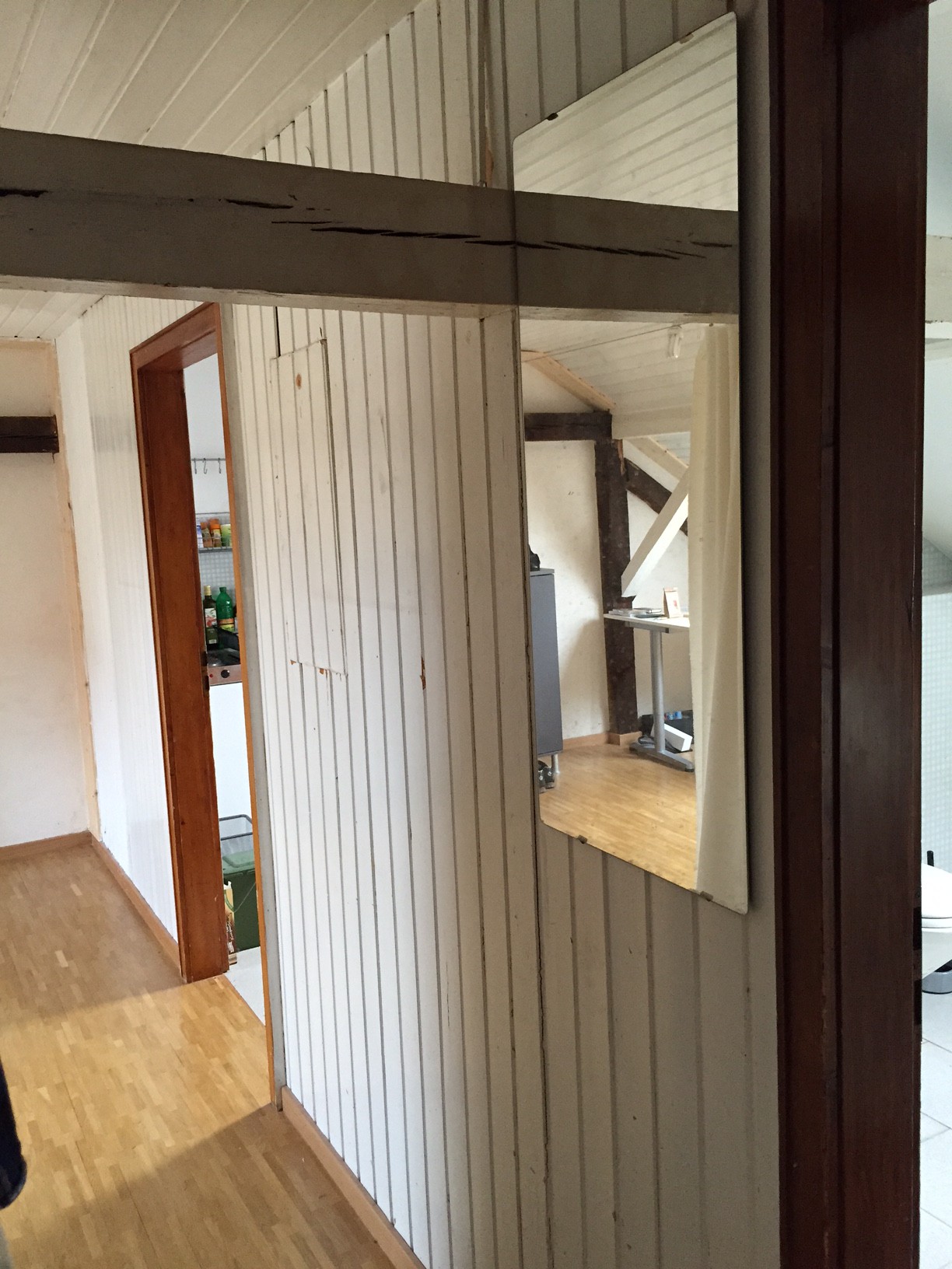 Vermietet – Heidelberg-Kirchheim, 2-Zimmer-Wohnung im Dachgeschoss