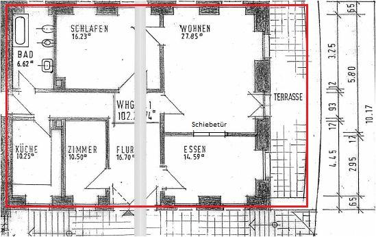 Vermietet – Heidelberg-Altstadt, 4-Zimmer-Wohnung mit Diele (WG-geeignet)